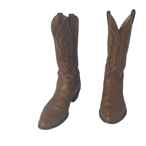 Nocona Men's Brown Boots size 9d - Picture 2 of 10